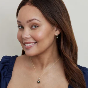 Tahitian South Sea Pearl & Diamond Millie Pendant