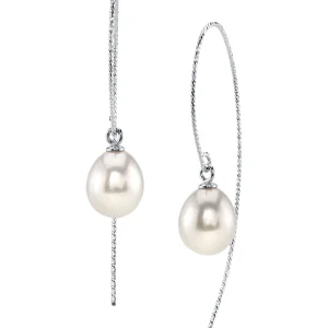 White Freshwater Pearl Bonnie Earrings