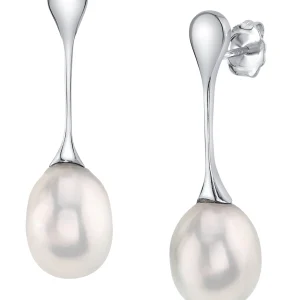 Freshwater Pearl Long Drop Earrings