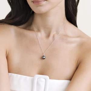 14K Gold Tahitian South Sea Pearl Devon Pendant