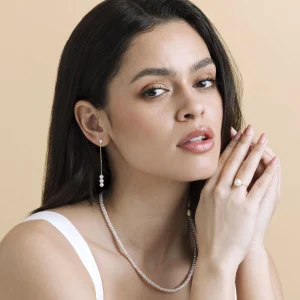 14K Gold Freshwater Pearl Raven Ring