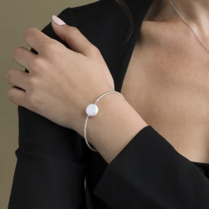 White Freshwater Baroque Pearl June Bracelet