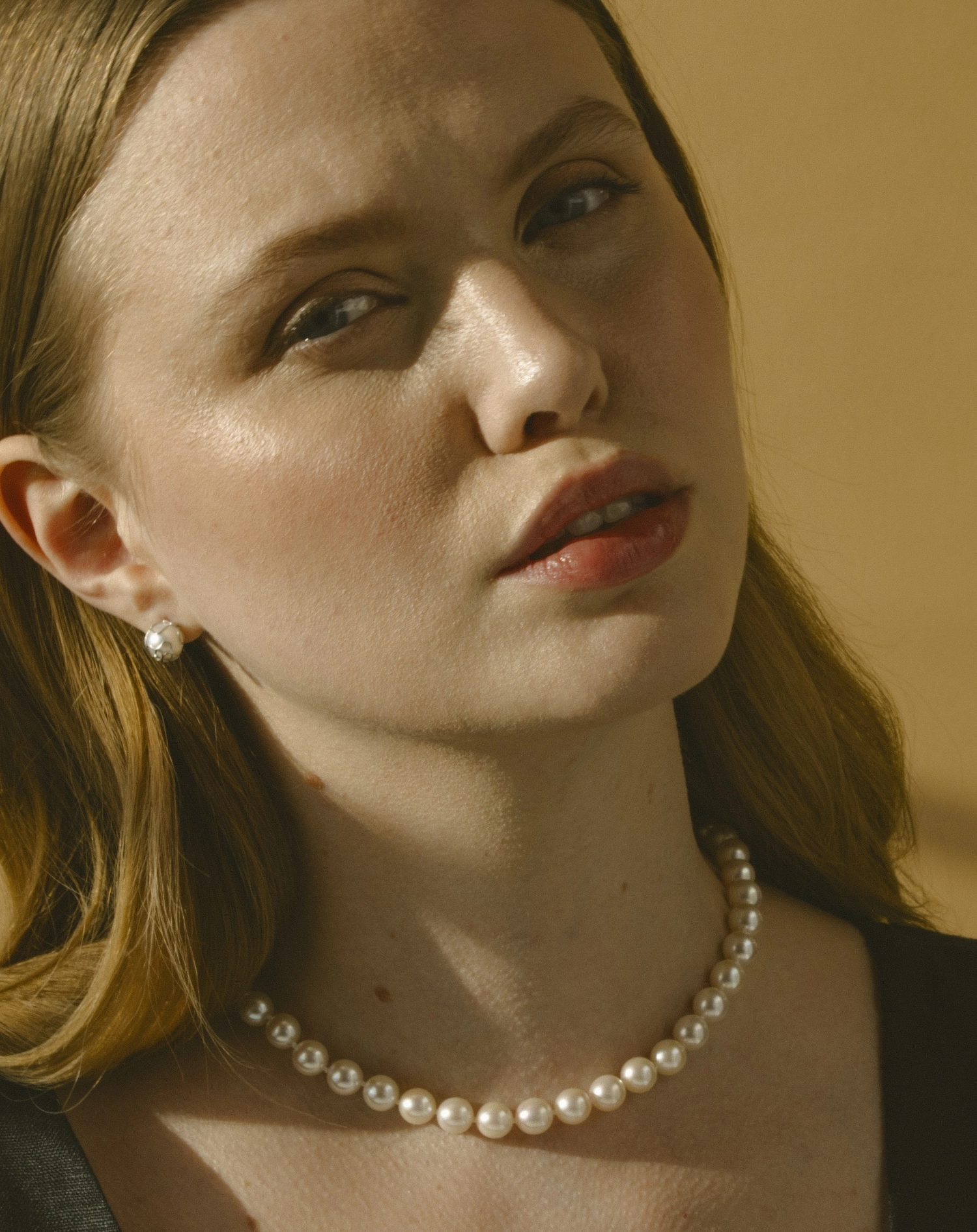 8.0-8.5mm Japanese Akoya White Pearl Necklace - AAA Quality