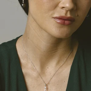 Tahitian South Sea Pearl & Lab Grown Diamond Georgia Earrings