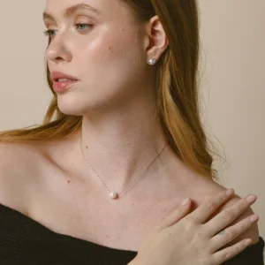 Freshwater Pearl Cora Earrings