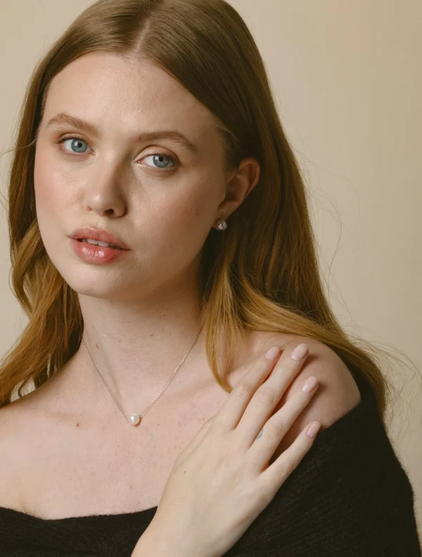 White South Sea Pearl Cora Earrings