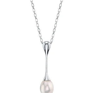 Freshwater Pearl Long Teardrop Pendant