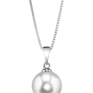 White Freshwater Pearl Sydney Pendant