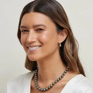 9-11mm Tahitian South Sea Pearl Necklace - AAA Quality