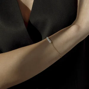 14K Gold Freshwater Pearl Addie Bracelet
