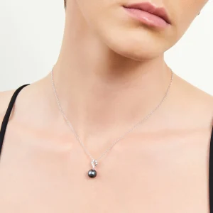 Tahitian South Sea Pearl & Diamond Melissa Pendant